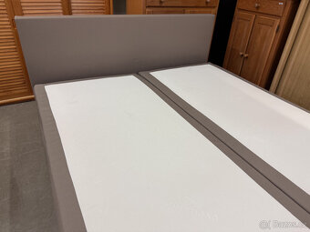 Zánovní boxspring dvoupostel značková - 20