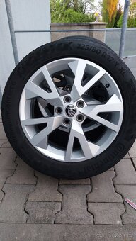 Disky originální Škoda Yeti, Octavia Scout 5x112 R17 Polar - 20