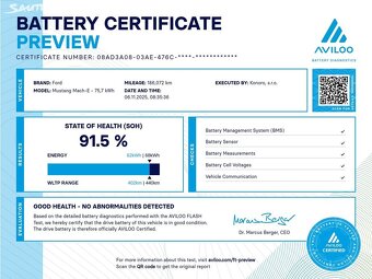 Ford Mustang Mach-E,75kWh,Soh 92%,KEYLESS,B&O s DPH 579000,- - 20