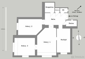 Prodej bytu 3+1 107 m2 Nové Město - Podskalská - 20
