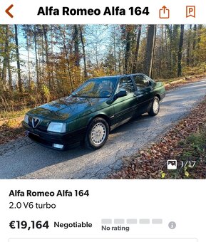 Alfa Romeo 164 2,0 V6 Turbo Super - 20