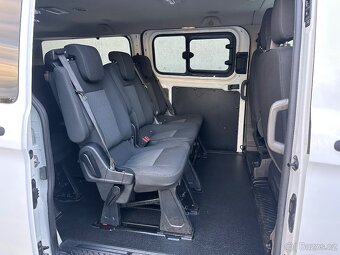 Ford transit custom 2,0Tdci,webasto.1.maj.čr,9míst, DPH, - 20