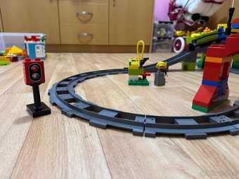 LEGO DUPLO 10508 - nákladní vlek DELUXE kompletní TOP STAV - 20