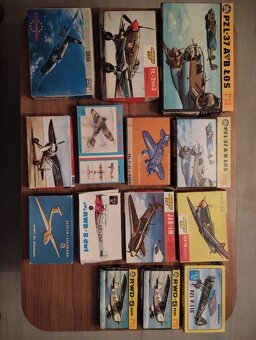 Modely letadel, REVELL, plastové stavebnice. - 20