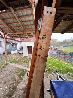 Zánovní dřevěná okna a francouzské dveře/okno - 20