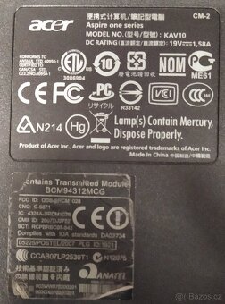 Notebooky ACER HP DELL na díly na opravu - 20