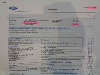 Ford S-max 2,0 TDCI automat TITANIUM 172.000 km - 20