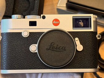 Leica M10-R 20003 stříbrná + originální balení + rukojeť Thu - 20
