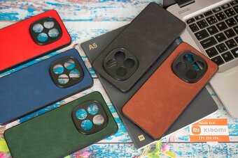 Pouzdro s koženkovými zády pro Xiaomi, Redmi a Poco - 20