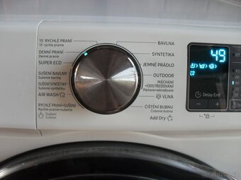 PRAČKA SE SUŠIČKOU SAMSUNG 9+5KG,APKA,DVÍŘKA ADDWASH, tř.A - 20