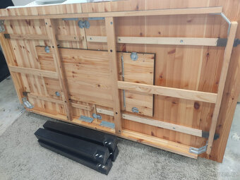 Ikea STORNÄS dřevěný rozkládací stůl hnědočerný - 20