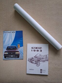Peugeot 305-PLAKAT-MANUAL-PROSPEKT - 20