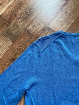 Nový pánský bavlněný svetr C&A do "V" - L - 20