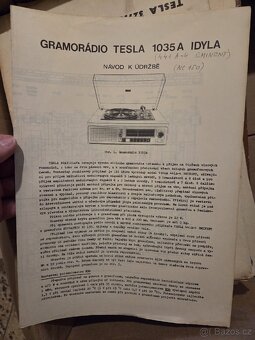 Tesla návody k rádiím / magnetofony - 20