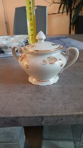 Prodám krásný retro mocca kávový/čajový servis EPIAG D.E. - 20