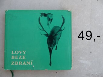 Knížky o myslivosti   20 ks  - viz foto - 20