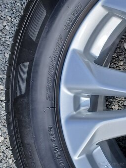Pěkná orig alu kola Nissan Qashqai 225/65/17" - 20