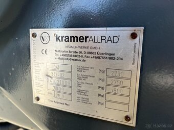Kolový nakladač Kramer 280 / 341 , Wacker Volvo Atlas Cat - 20