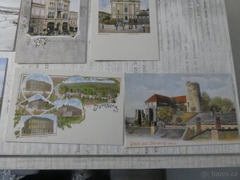 Sběratelské pohlednice, leporela a propisky - 20