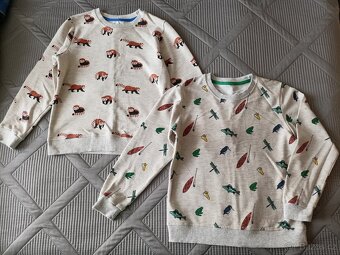 3x dětské tepláky uvnitř fleece, vel 134 - 20