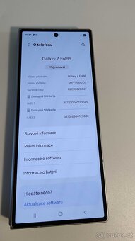 Samsung Galaxy Z Fold6 (F956B) 12GB/512GB, Silver Shadow - 20