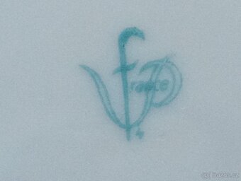 ART DECO PORCELÁNOVÁ TERINA HÁZENKA VD FRANCE - 20