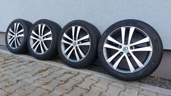 Alu kola 5x112 r17 CYGNUS originál Škoda Octavia II - 20