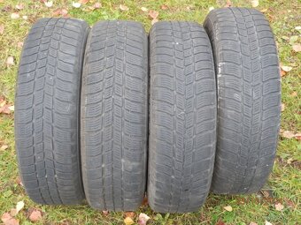 4xObutá zimní sada kol na ŠKODA CITIGO   BARUM 165/70 R14 - 20