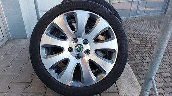 Alu kola 5x112 r17 originál Škoda Octavia III - 20