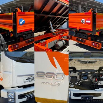 VOLVO FL280 SKLÁPĚČ TŘÍSTRANNÝ HYDRAULICKÁ RUKA HIAB - 20