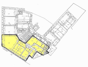 Pronájem kancelářského celku 134m2 v centru města - 20