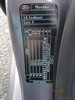 Ford Mondeo 1,6  benzín 118Kw - 20
