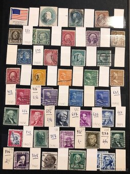 Album známek Amerika, USA, Latinská Amerika - 20