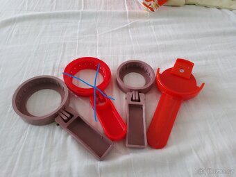 vintage horkovzdušná trouba+ recepty,víčka 480kusů,otvírače - 20