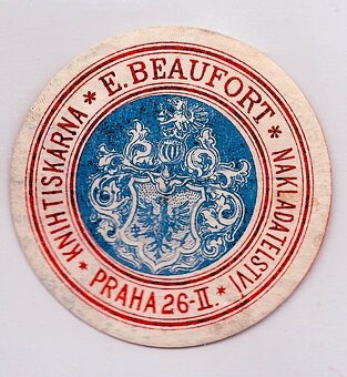 PRAHA - velká sbírka starých papírových pečetí - 151 ks - 20