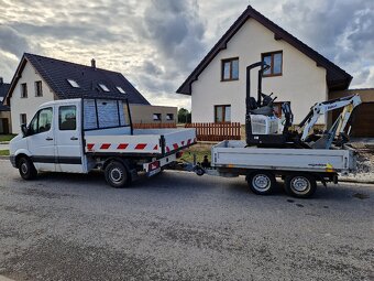 Zemní práce minibagr Bobcat E10 - 20