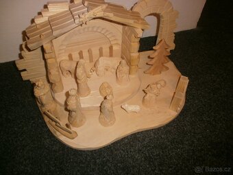 Dřevěný betlém 14B6 - 20