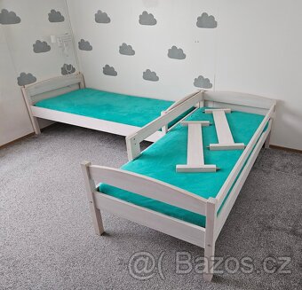 Palanda 2x150kg, 200x90cm, 2 úložné prostory, rošty a žebřík - 20