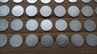 Stříbrné ČSR koruny 50x 10 Kčs a 8x 20 Kčs Ag 700/1000 - 20