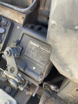 Minibagr Yanmar SV08 rychloupínač 4x lžíce. TOP - 20