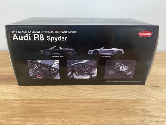 Audi R8 Spyder V10 Kyosho 1:18 - 20