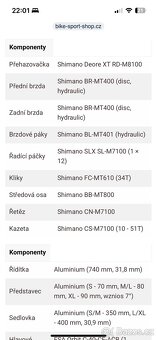 Celoodpružené MTB kolo Kross 3.0 Carbon-velikost M kola 29” - 20