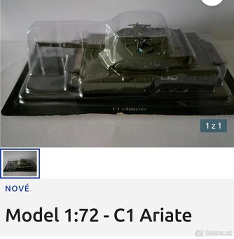 Modely tanků a jiné vojenské techniky 1/72 - 20