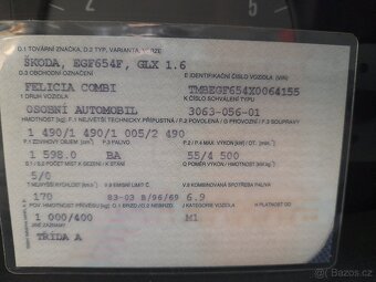 Škoda Felicia Combi GLX 1.6 - 20