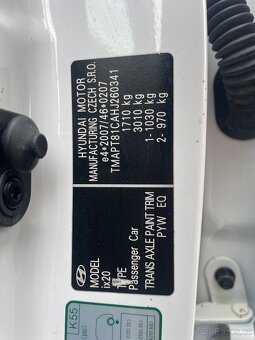 Hyundai IX 20, 1,4, 42000km - 20