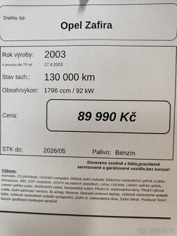 Opel Zafira - 20