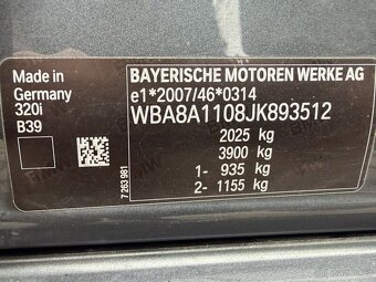 BMW 320i 135kW F30 LCI (facelift) - 20