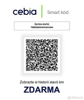 ŠKODA RAPID SPACEBACK 1.2 TSI 81 kW 2017 ČR 87t km CEBIA - 20