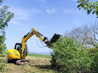 Bagr JCB 8085. Klima, 2x lyžica, kosačka. - 20
