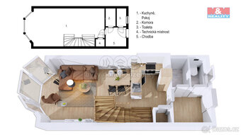 Prodej rodinného domu, 75 m², Hostivice, ul. Kutnauerova - 20